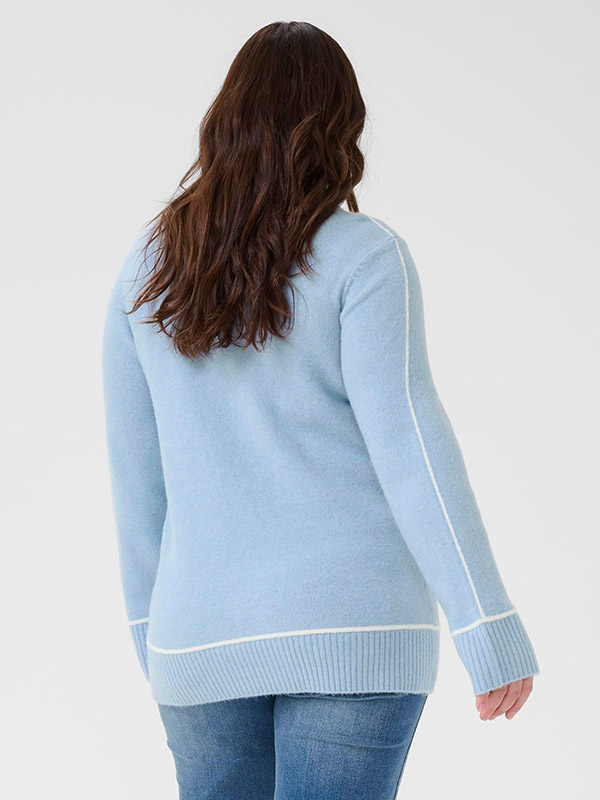 KCJINA - Plus Size Genser fra Kaffe Curve