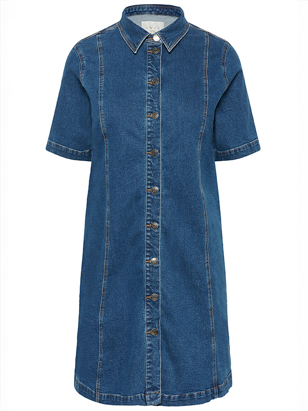 KCLENI - Plus Size Kjole fra Kaffe Curve