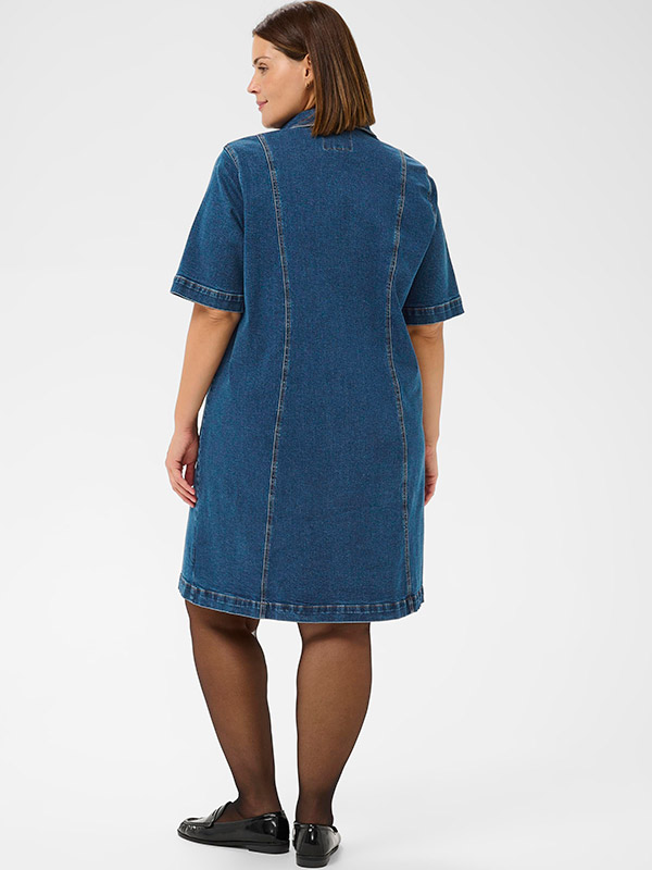 KCLENI - Plus Size Kjole fra Kaffe Curve