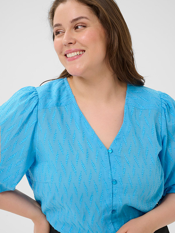 KCGABBY - Plus Size Bluse fra Kaffe Curve