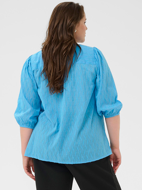 KCGABBY - Plus Size Bluse fra Kaffe Curve