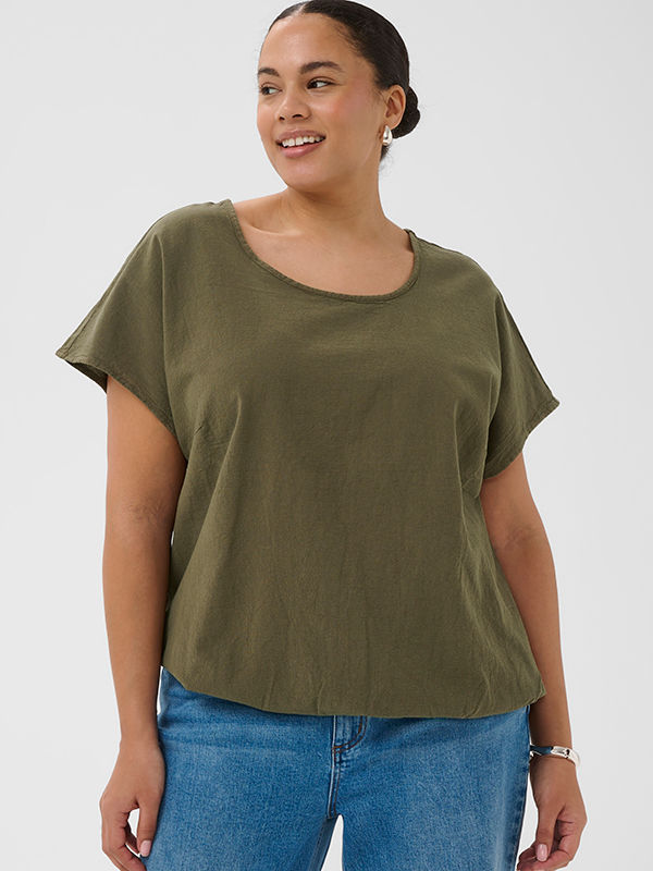 KCNANA - Plus Size Bluse fra Kaffe Curve
