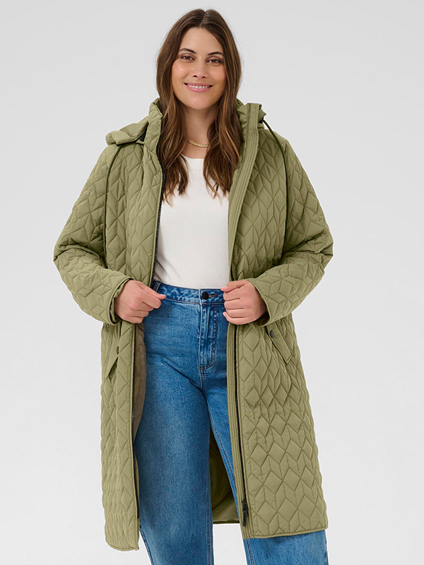 KCLEINA - Plus Size Jakke fra Kaffe Curve