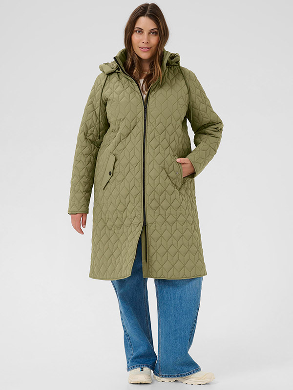 KCLEINA - Plus Size Jakke fra Kaffe Curve