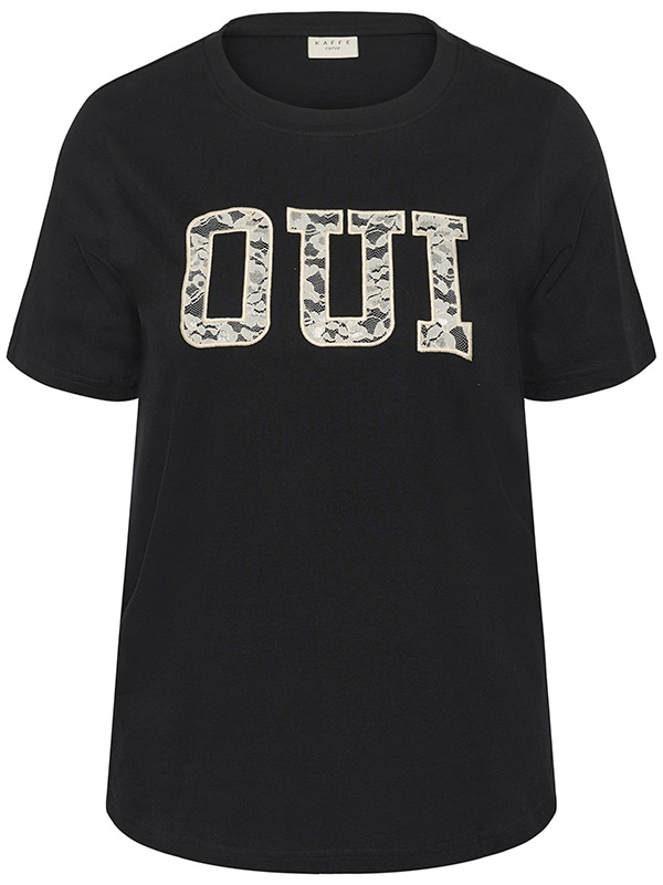 KCLUCIE - Plus Size T-shirt fra Kaffe Curve
