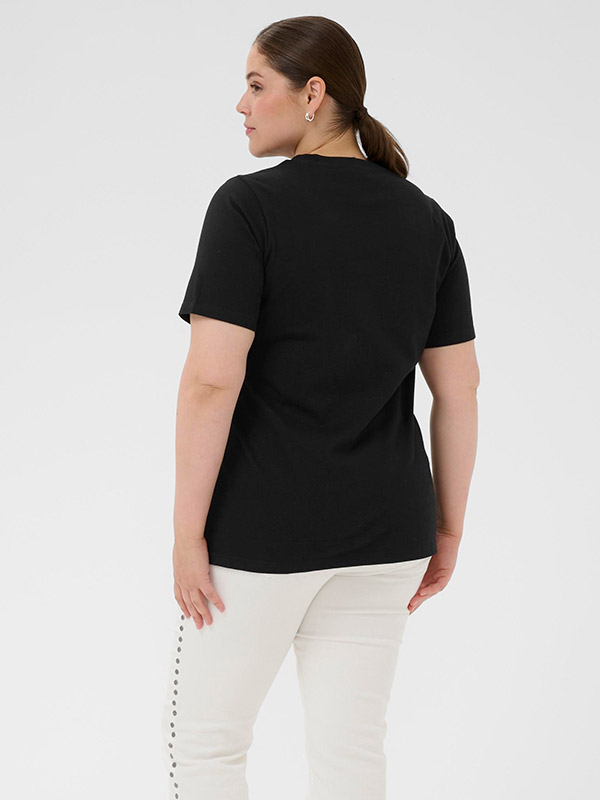KCLUCIE - Plus Size T-shirt fra Kaffe Curve