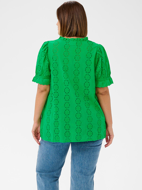 KCDINA - Plus Size Bluse fra Kaffe Curve