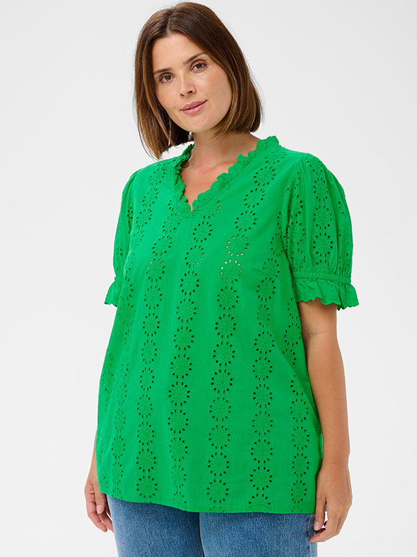 KCDINA - Plus Size Bluse fra Kaffe Curve