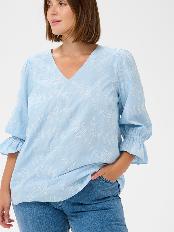KCCARLEE - Plus Size Bluse fra Kaffe Curve