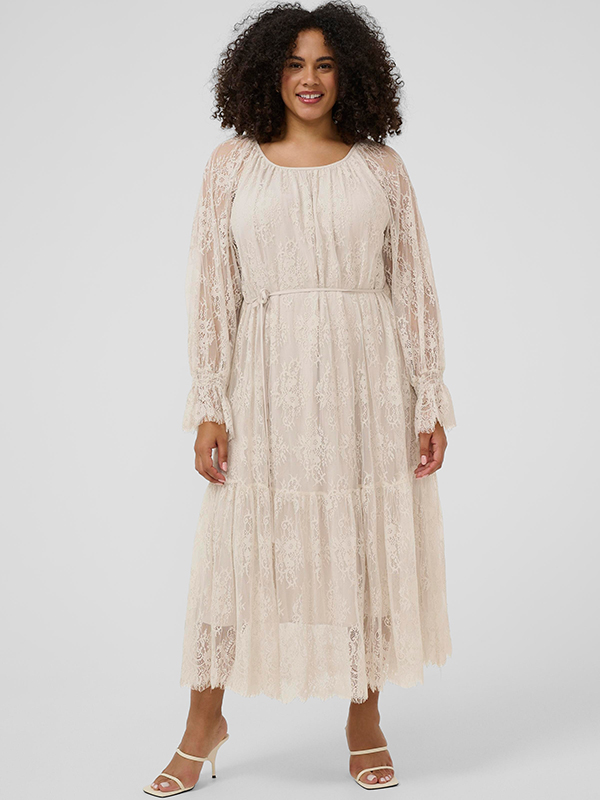 KCAMALIE - Plus Size Kjole fra Kaffe Curve