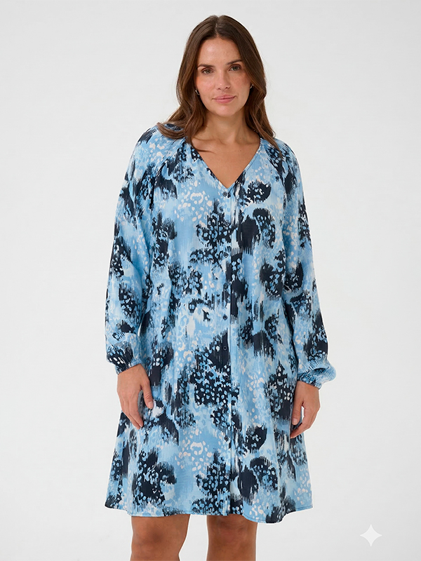 KCALIANA - Plus Size Kjole fra Kaffe Curve