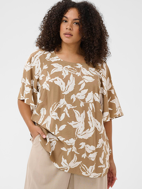 KCMARLA - Plus Size Bluse fra Kaffe Curve