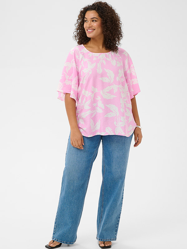 KCMARLA - Plus Size Bluse fra Kaffe Curve