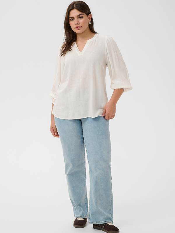 KCMILLE - Plus Size Bluse fra Kaffe Curve