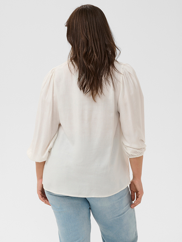 KCMILLE - Plus Size Bluse fra Kaffe Curve