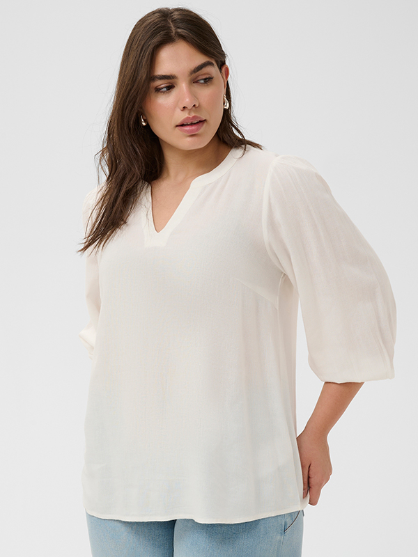 KCMILLE - Plus Size Bluse fra Kaffe Curve
