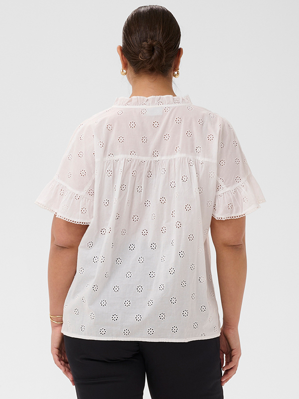 KCLIONA - Plus Size Bluse fra Kaffe Curve