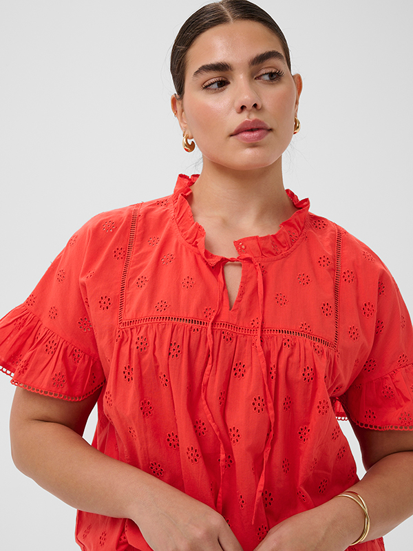 KCLIONA - Plus Size Bluse fra Kaffe Curve