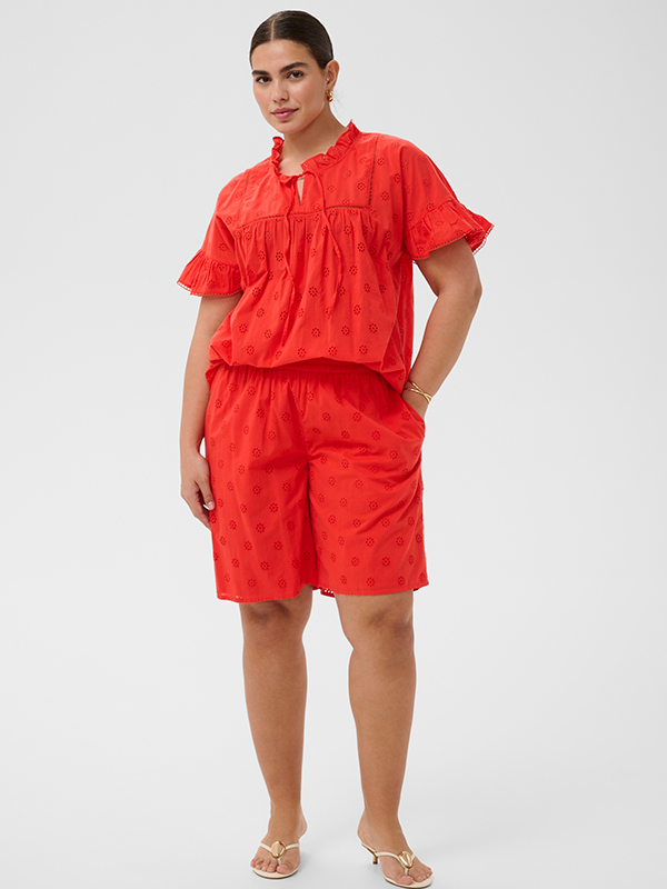 KCLIONA - Plus Size Bluse fra Kaffe Curve