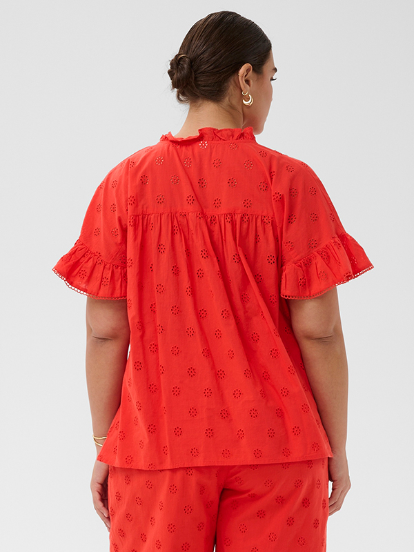 KCLIONA - Plus Size Bluse fra Kaffe Curve