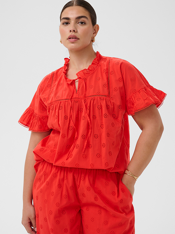 KCLIONA - Plus Size Bluse fra Kaffe Curve