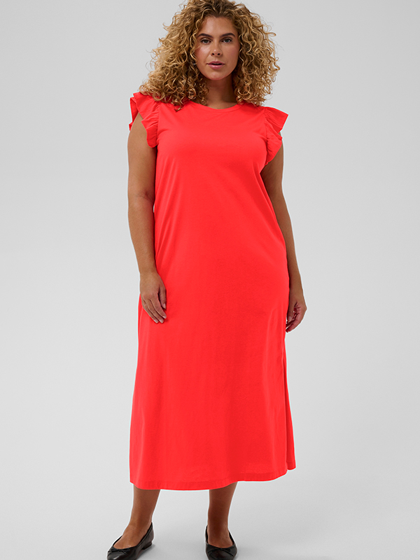 KCCALINE - Plus Size Kjole fra Kaffe Curve