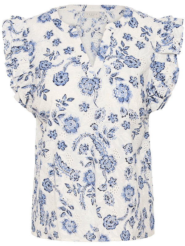 KCLULA - Plus Size Topp fra Kaffe Curve