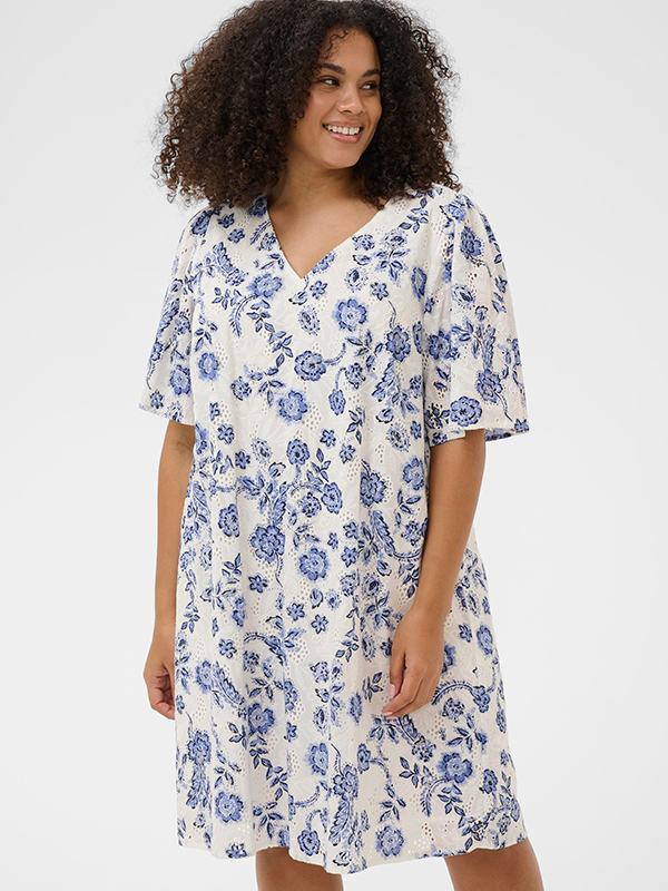 KCLULA - Plus Size Kjole fra Kaffe Curve