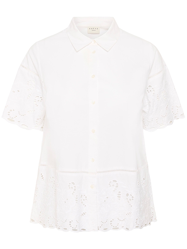 KCTRUDI - Plus Size Skjorte fra Kaffe Curve