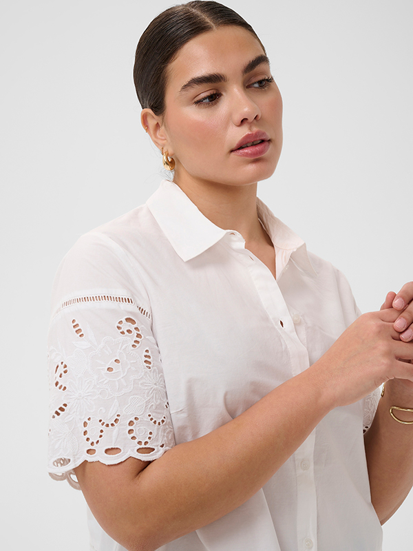 KCTRUDI - Plus Size Skjorte fra Kaffe Curve