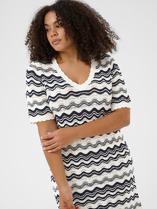 KCANIA - Plus Size Kjole fra Kaffe Curve
