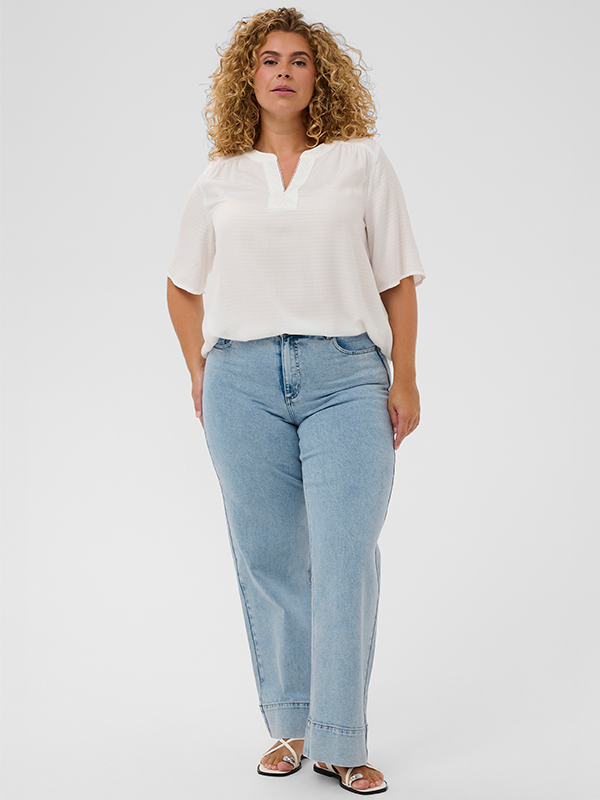 KCMINA - Plus Size Bluse fra Kaffe Curve