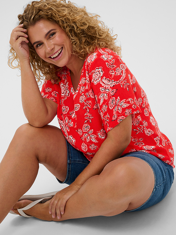 KCAMI - Plus Size Bluse fra Kaffe Curve