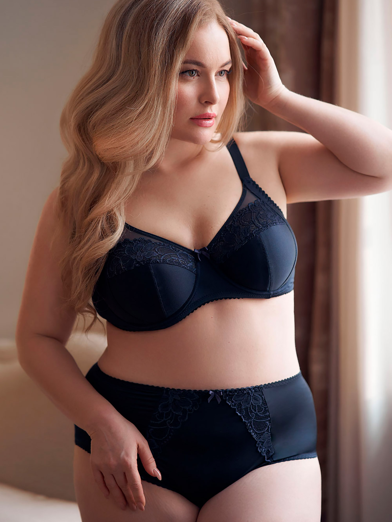 GRACE  - Plus Size BH med bøyle fra Plaisir