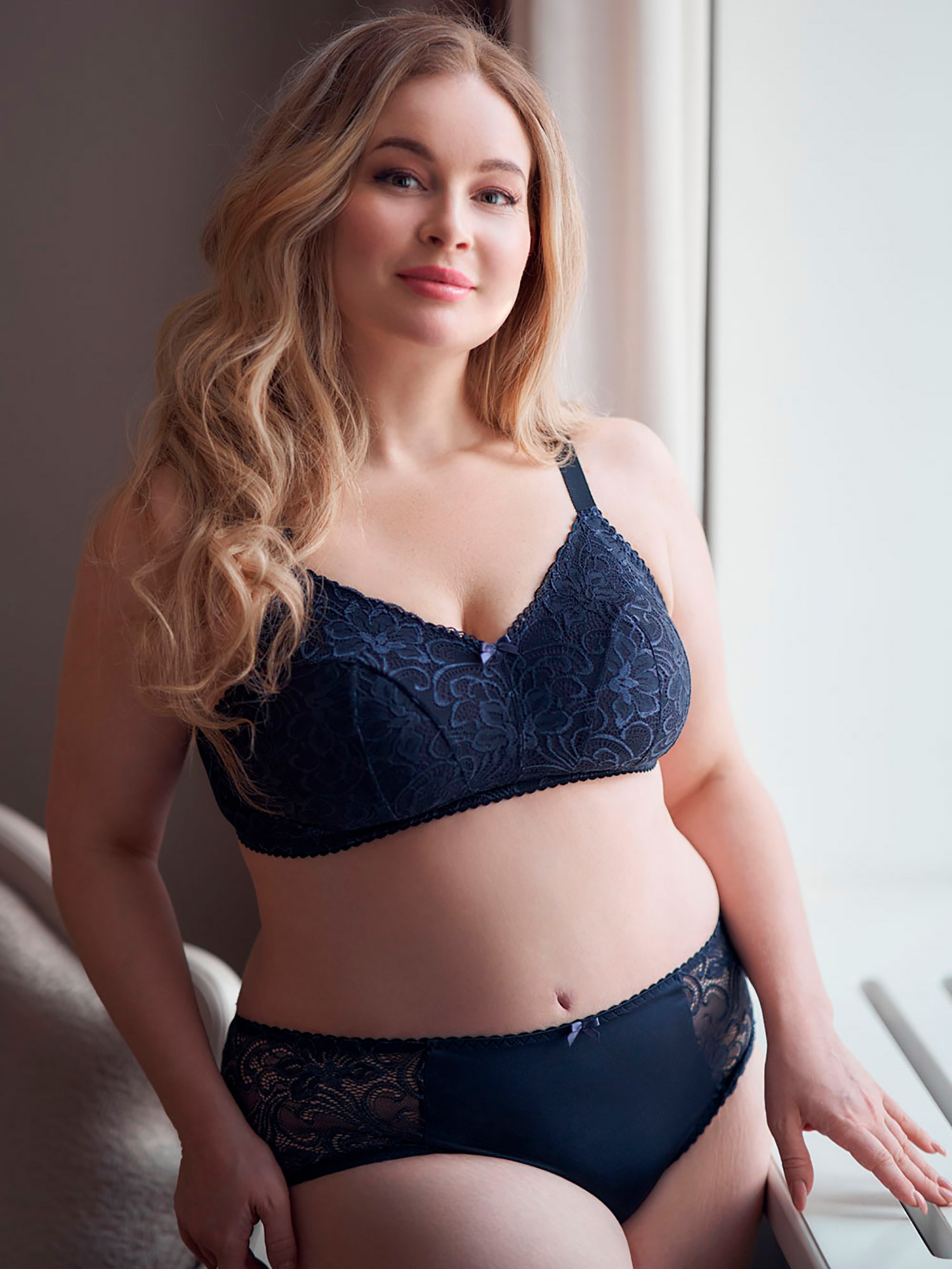 GRACE WIRELESS - Plus Size BH uten bøyle fra Plaisir