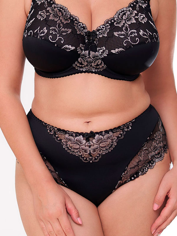 BEATE MIDI - Plus Size Truse fra Plaisir