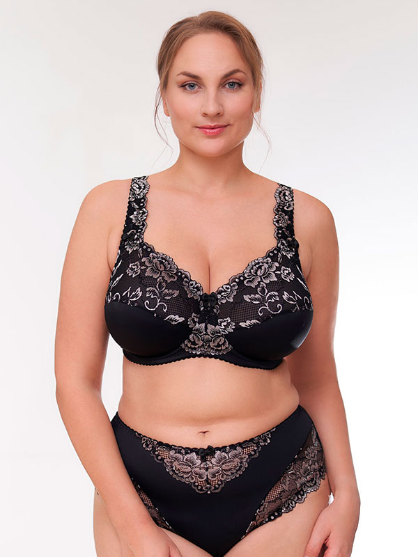 BEATE MIDI - Plus Size Truse fra Plaisir