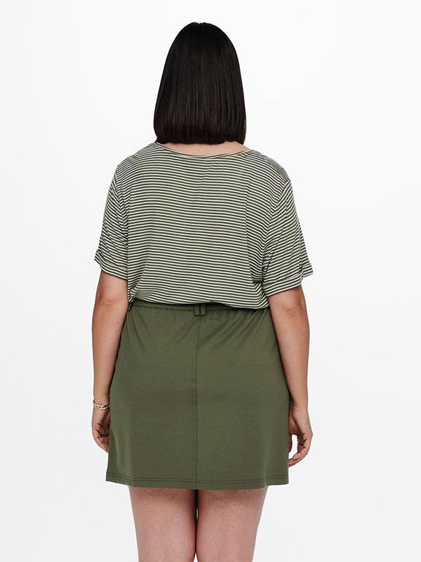 CARGOLDTRASH - Plus Size Skjørt fra Only Carmakoma
