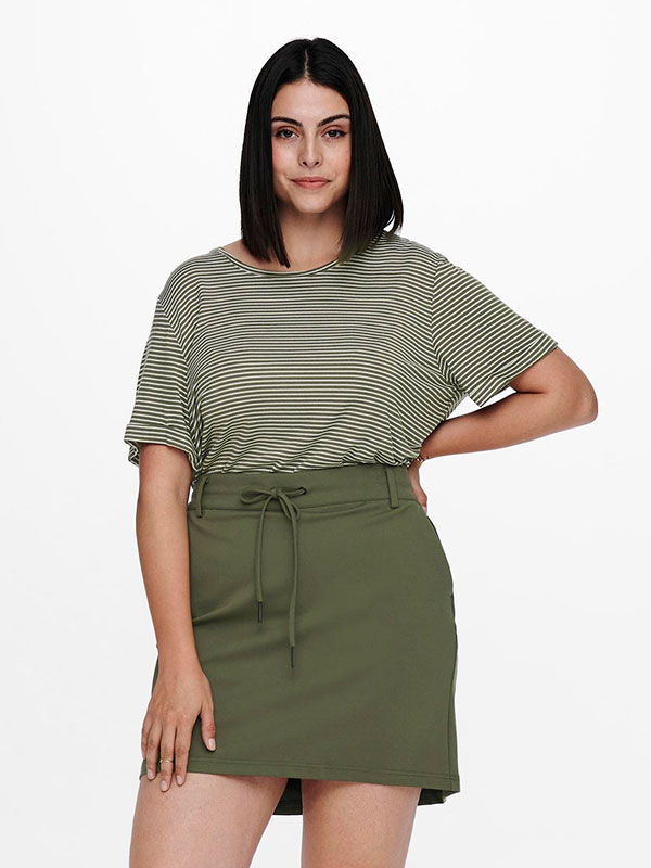 CARGOLDTRASH - Plus Size Skjørt fra Only Carmakoma