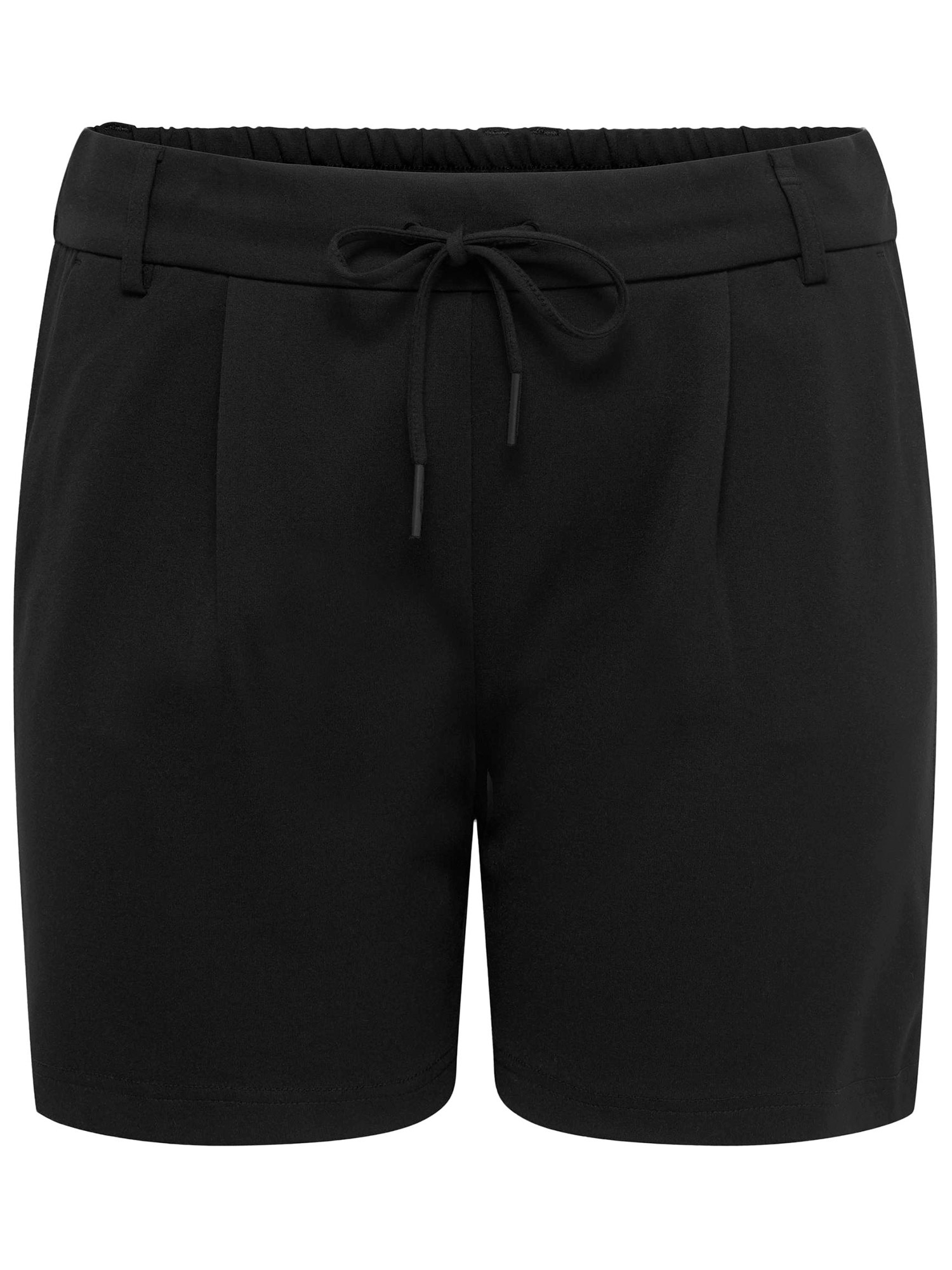 Cargoldtrash - Svart shorts i viskose med stretch fra Only Carmakoma