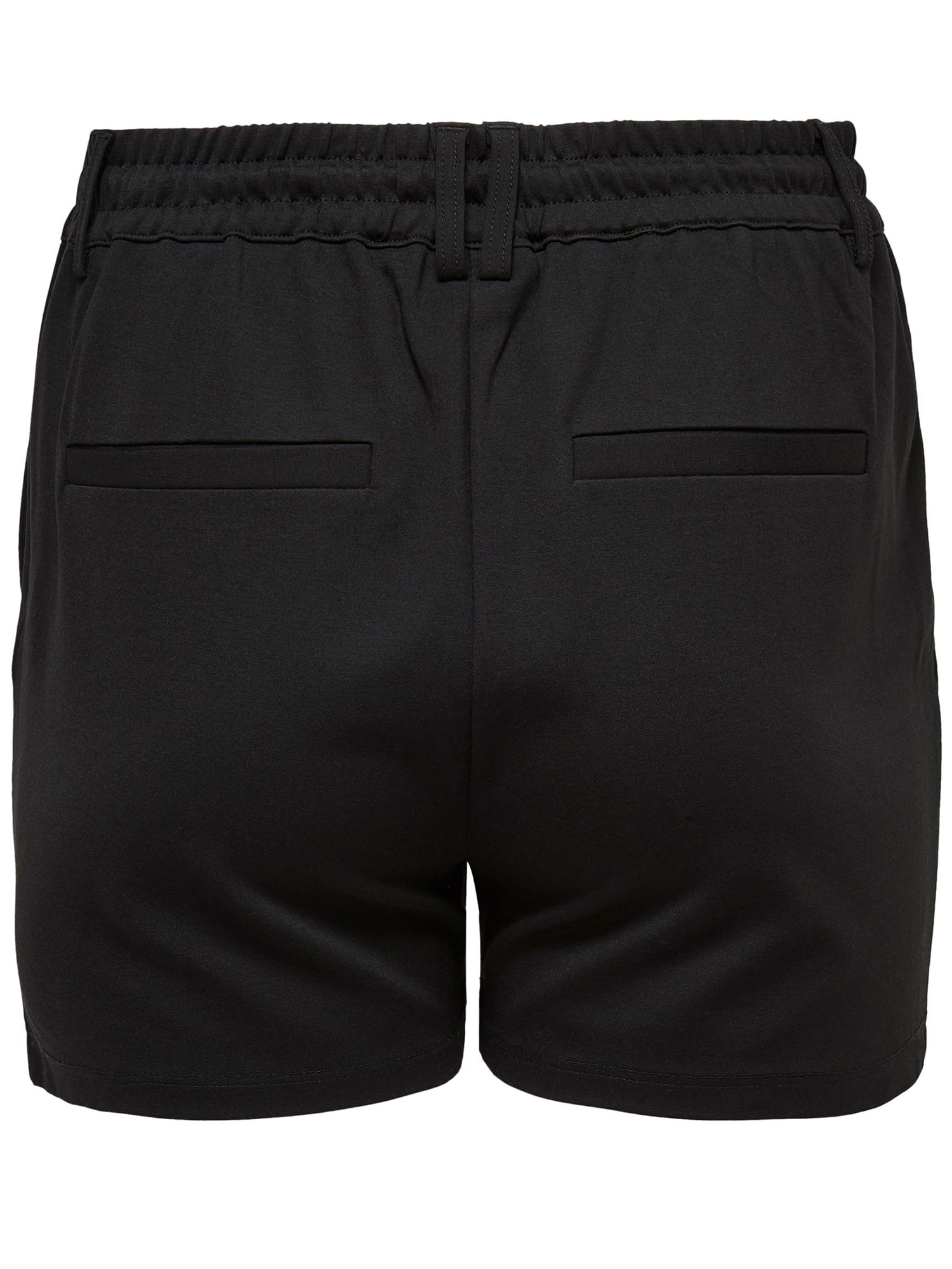 Cargoldtrash - Svart shorts i viskose med stretch fra Only Carmakoma