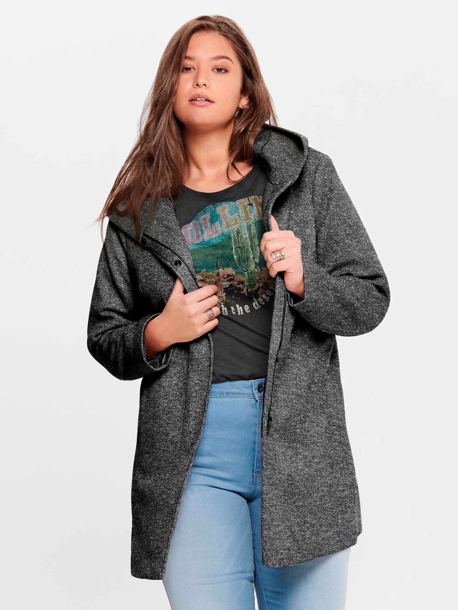 SEDONA  - Plus Size Frakk fra Only Carmakoma