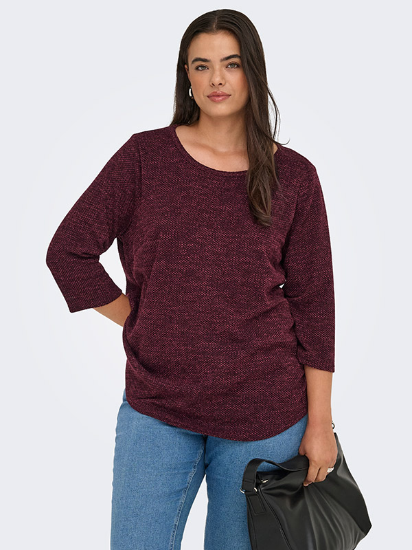 CARMARTHA - Plus Size Genser fra Only Carmakoma