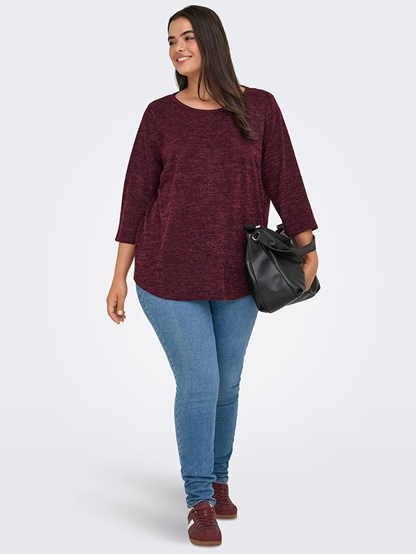 CARMARTHA - Plus Size Genser fra Only Carmakoma