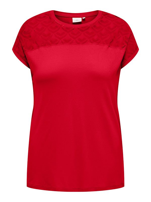 CARFLAKE - Plus Size T-shirt fra Only Carmakoma