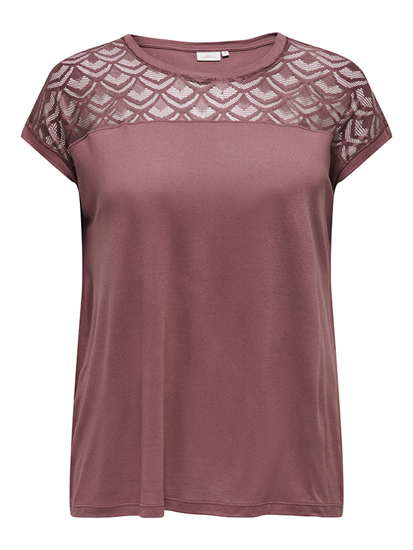 CARFLAKE - Plus Size T-shirt fra Only Carmakoma