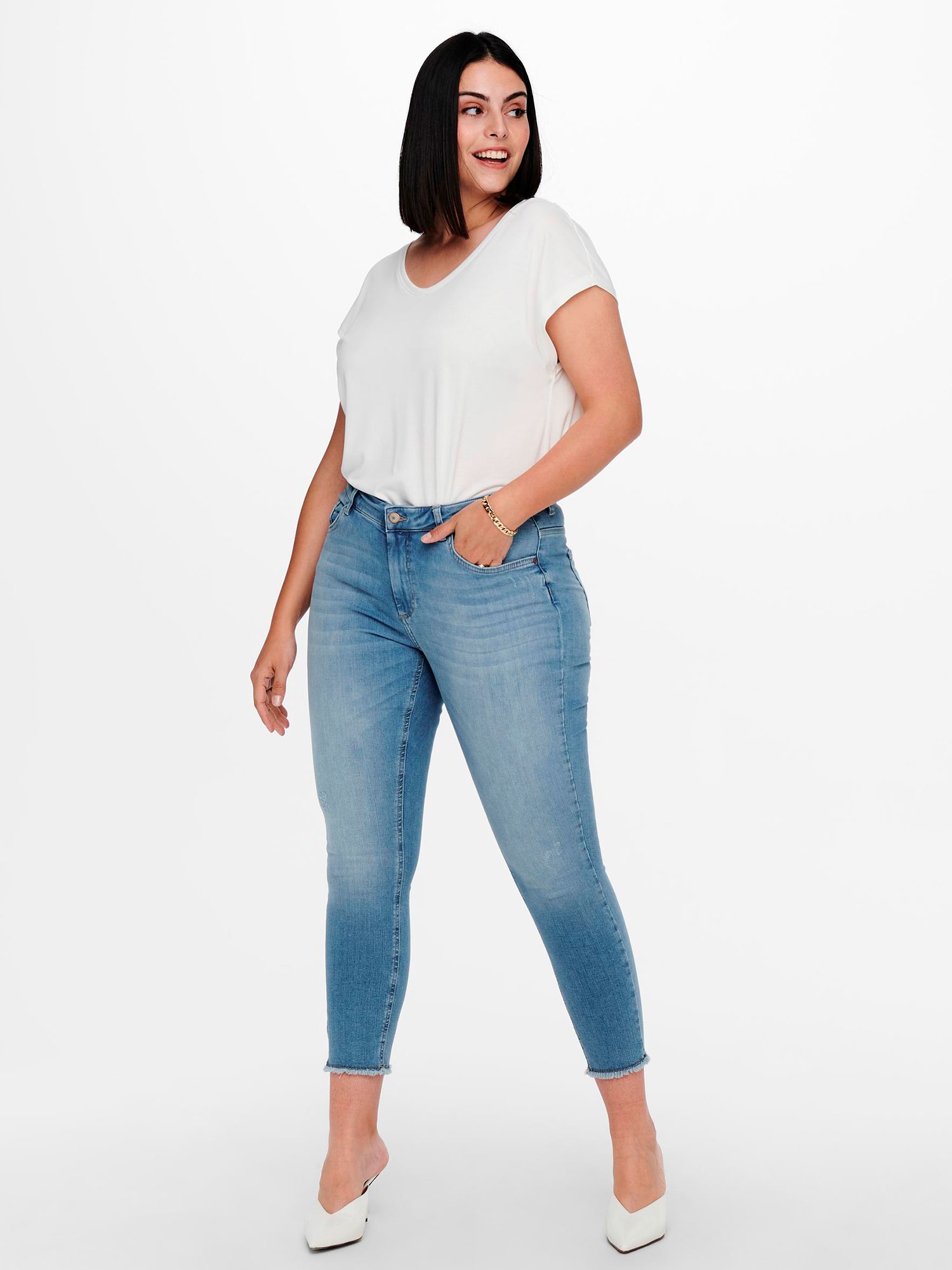 WILLY  - Plus Size Jeans fra Only Carmakoma