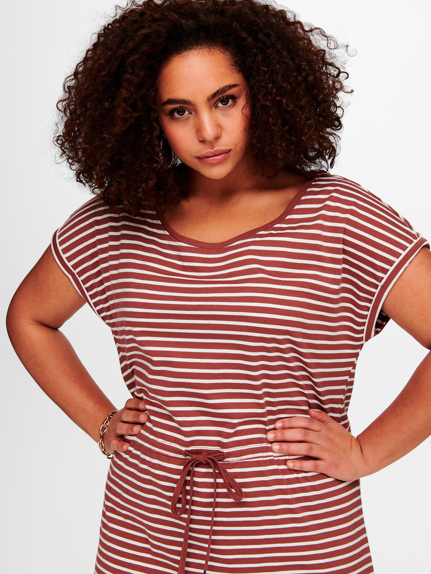 APRIL - Plus Size Kjole fra Only Carmakoma