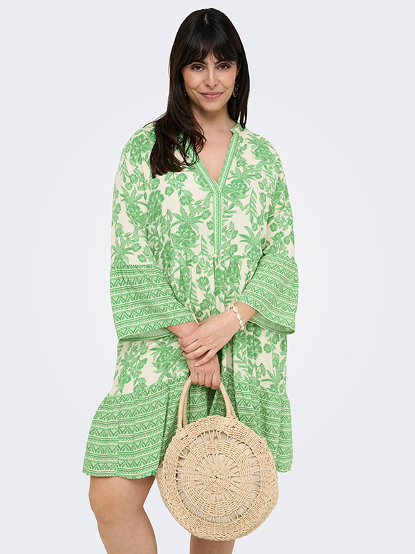 CARMARRAKESH - Plus Size Kjole fra Only Carmakoma