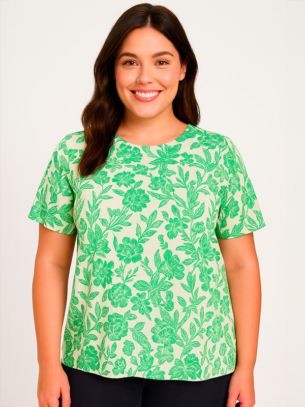 CARMARRAKESH - Plus Size Bluse fra Only Carmakoma